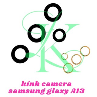 Mặt kính camera SM A13 sẵn keo dán