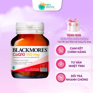 Bổ tim Blackmores CoQ10 150mg dạng viên, 30 viên