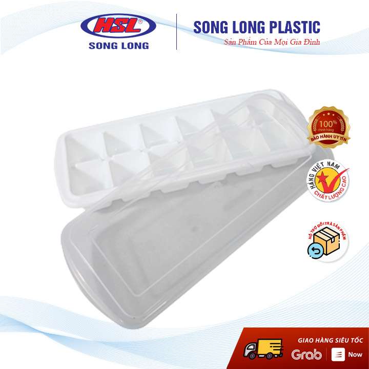 Khay đá, khay đa năng trữ đồ ăn dặm cho bé- Ohana 12v- 3066 - Song Long Plastic