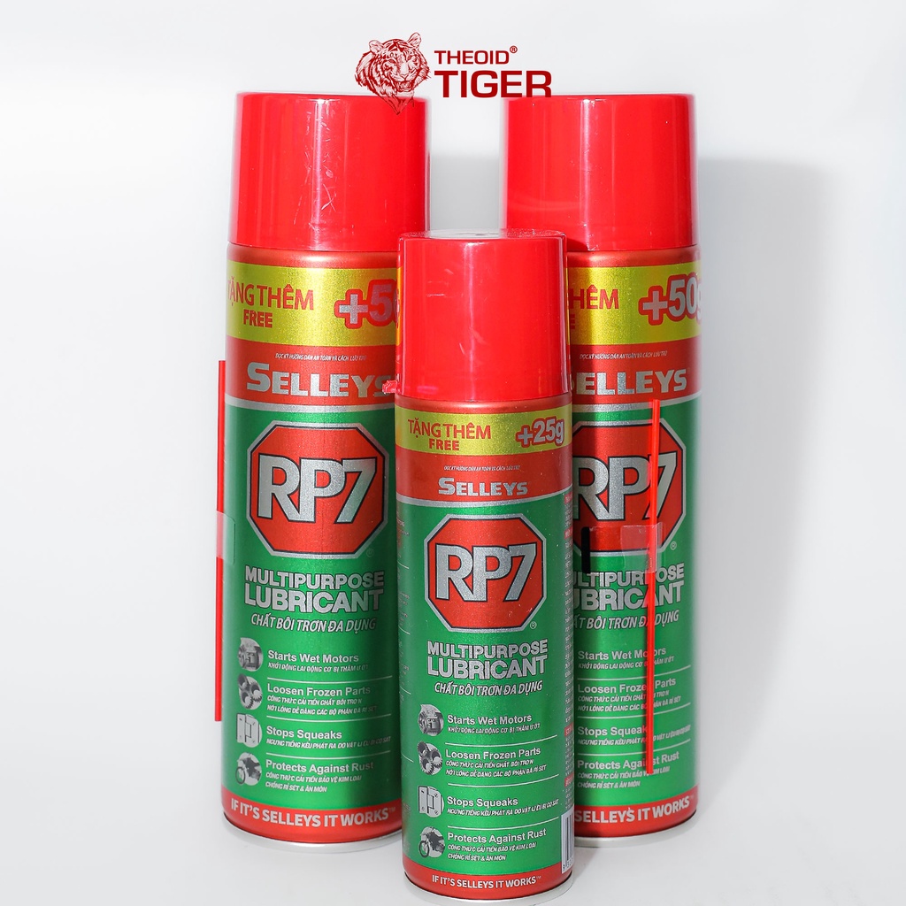 RP7 - Chống Gỉ Mùi Thơm Dễ Chịu - màu nâu Mật Ong Theoid Tiger - Bảo Hành 1 đổi 1