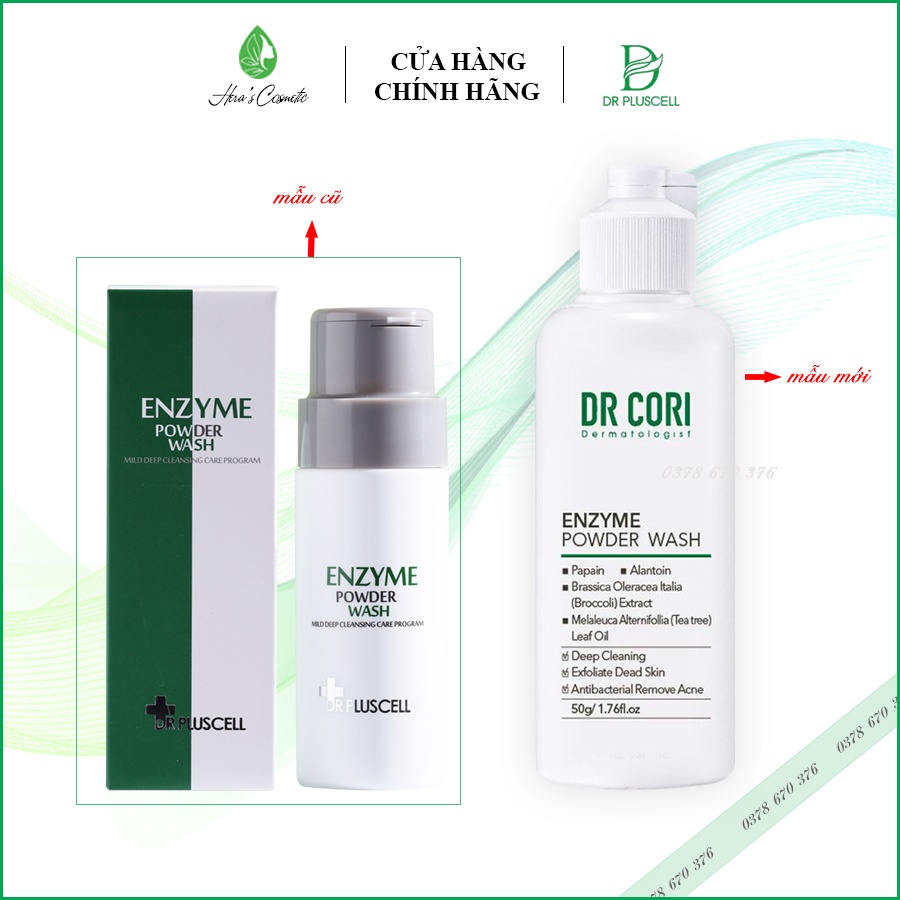 Bột rửa mặt Dr Pluscell - Enzyme Powder Wash 50g