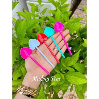 Combo 200 xẻng tim dài 11cm đa công dụng