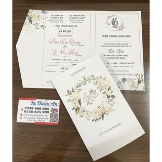 Thiệp cưới khách lẻ