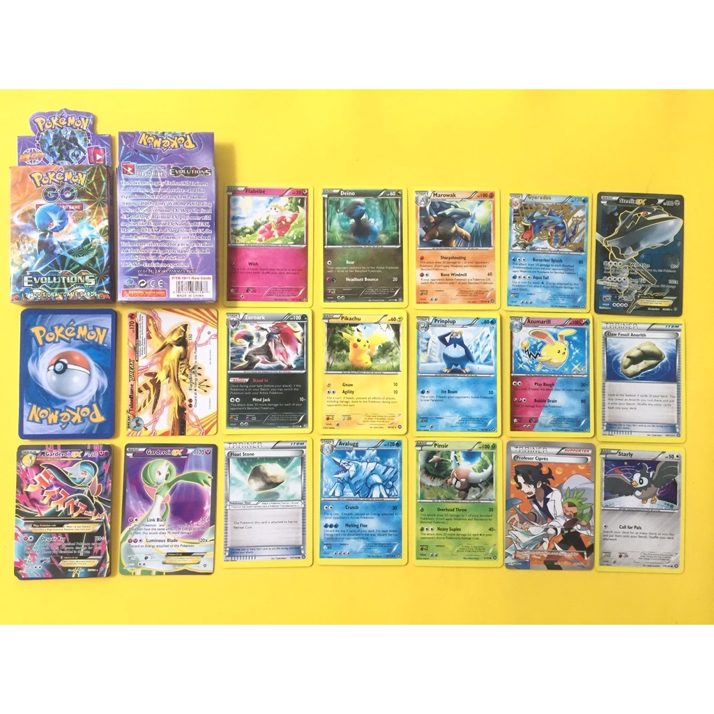 Sỉ 1 Hộp 24-32 lá thẻ bài POKEMON ngẫu nhiên