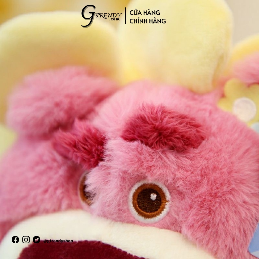 [Chính hãng Disney ] Móc khoá Hình gấu dâu hoa hướng dương full tag Gtrendy