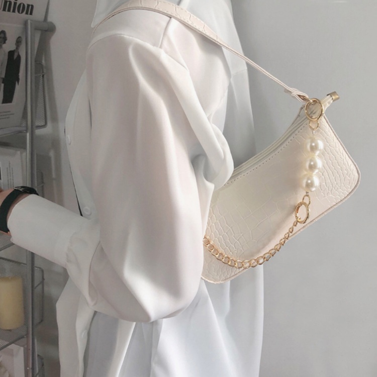 IELGY Túi Đeo Chéo Giả Da Cá Sấu Phong Cách Hàn Quốc Dành Cho Nữ