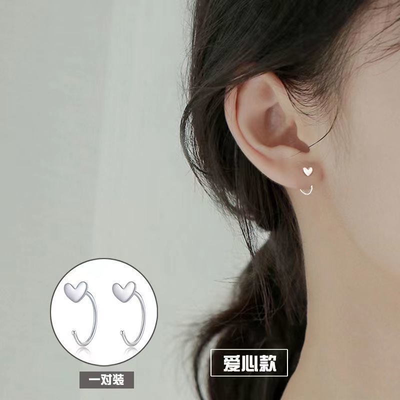 Bông Tai Hình Bướm Đơn Giản Phong Cách Hàn Quốc Không Gây Dị Ứng Thời Trang Mới Cho Nữ G113