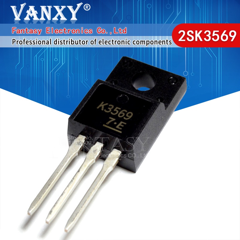 Set 10 Linh Kiện Bán Dẫn Mới 2SK3569 TO-220 K3569 TO-220F TO220
