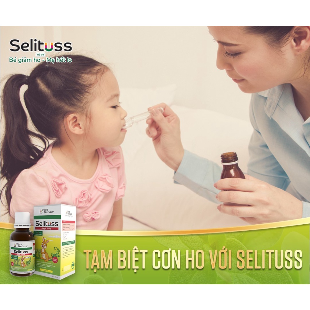 Siro ho Selituss Infant Cough Drops -  Hỗ Trợ Giảm Ho, Long đờm