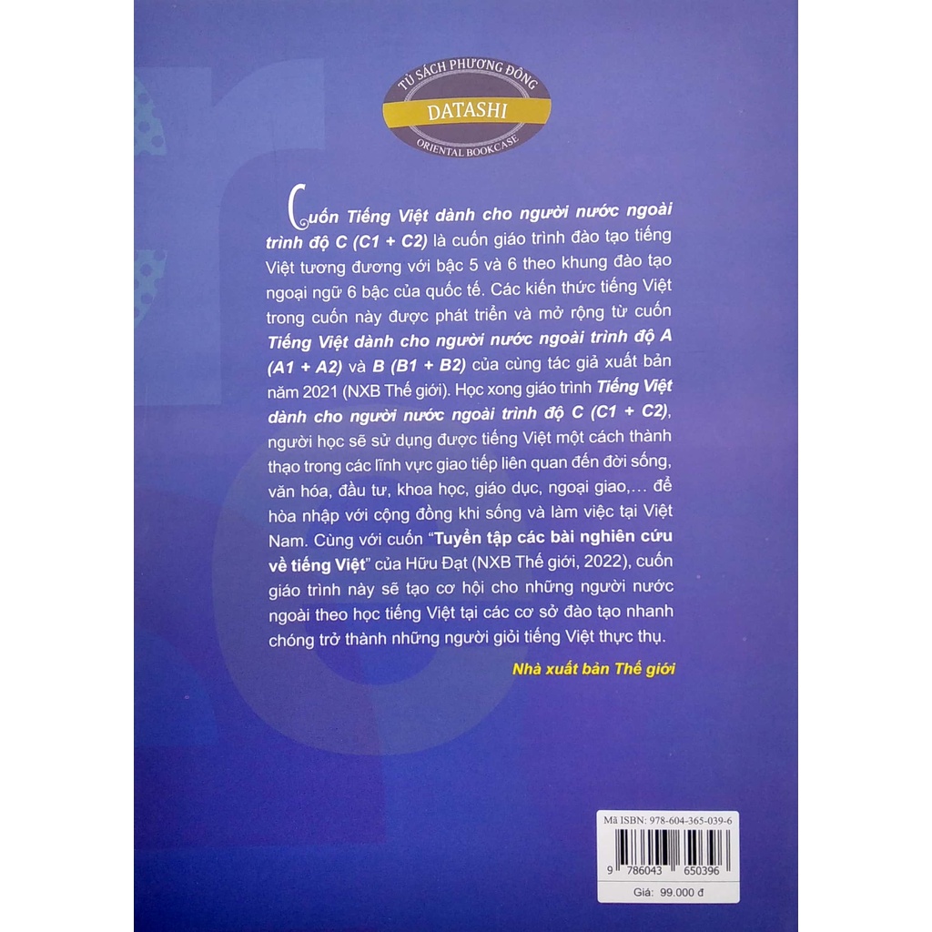 Sách Tiếng Việt Dành Cho Người Nước Ngoài - Trình Độ C1+C2