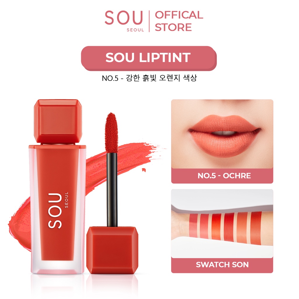 Trọn bộ Son Kem Siêu Lì SOU LIPTINT