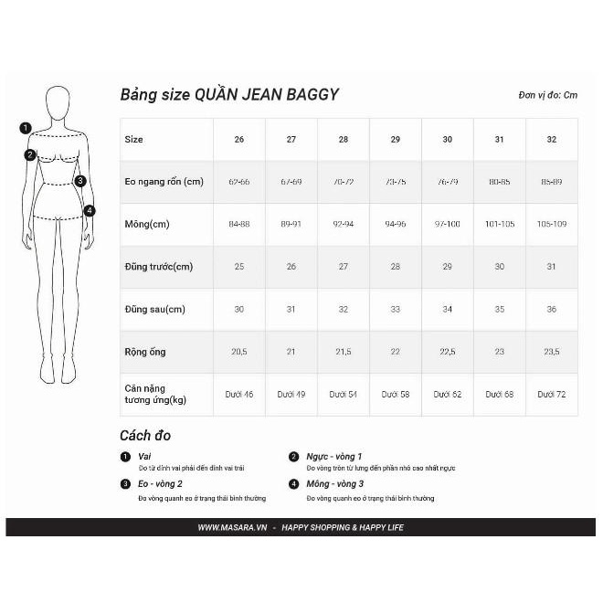 QUẦN JEAN BAGGY RÁCH 2 ĐÙI MÀU TRẮNG