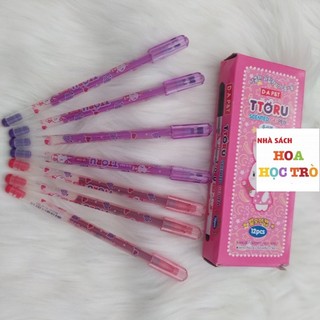 Hộp 12 cây bút mực nho ttoru korea 0.4mm