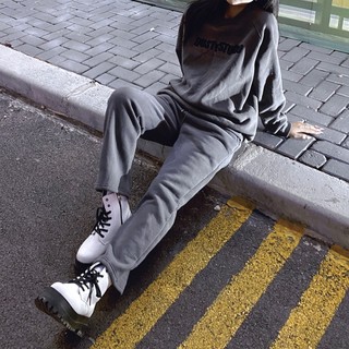 Quần nỉ Sweatpant DUSTY STUDIO ống suông,jogger basic