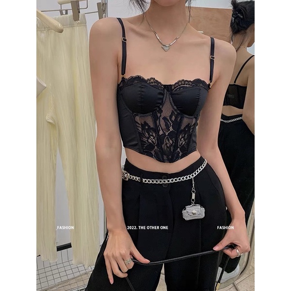 Bra coset lụa  thiết kế cao cấp có gọng dẻo và có xương định hình v1