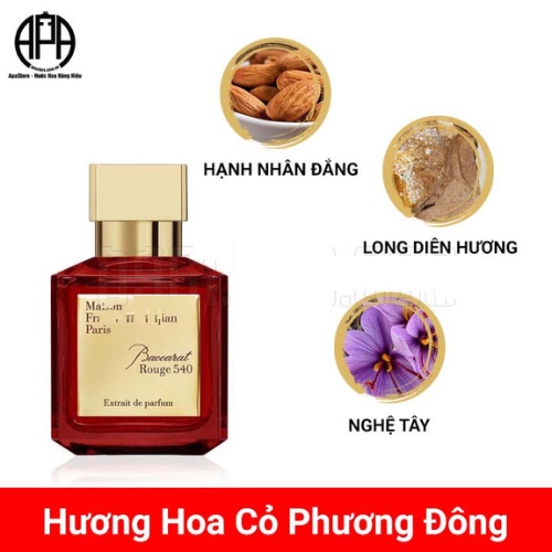 ⁻ᴰᵃᶦˢʸ⁻ Nước hoa niche MFK Baccarat Rouge 540 Extrait de Parfum 10ml