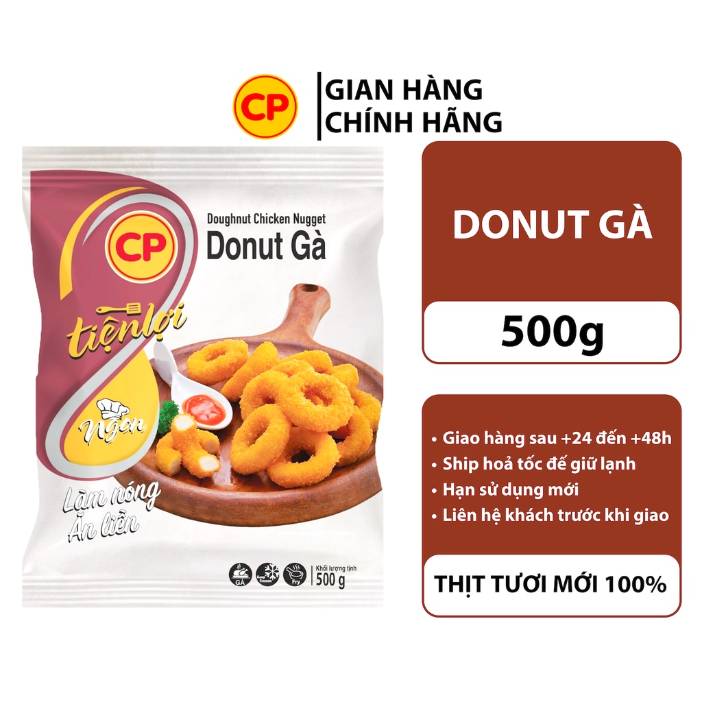 GiaoHN-2h CP Dounut Gà Chiên 500g