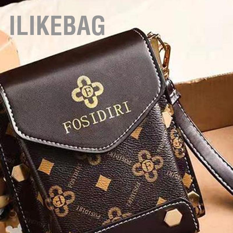 Có thể bán buôn Túi đeo vai mini Ví điện thoại di động nhỏ Puese xách nhẹ không thấm nước Da PU cho phụ nữ Ilikebag Hàng giao ngay