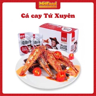 Cá cay trung quốc, cá cơm cay tứ xuyên thơm ngon