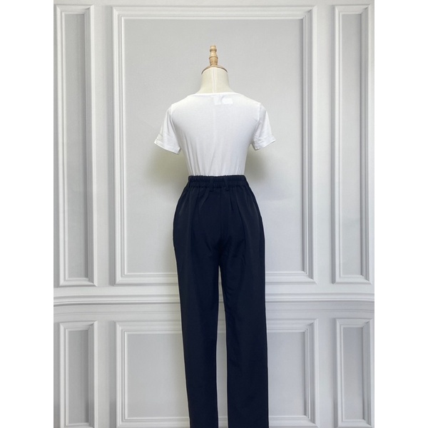 Áo thun HM hàng hiệu chính hãng thời trang nữ A406 màu trắng size S secondhand thanh lý ký gửi