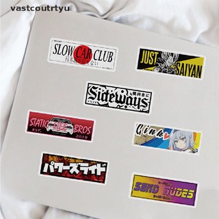 Bộ 66 miếng dán graffiti nhật bản cá tính trang trí laptop vali diy