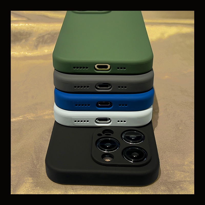 Ốp Điện Thoại Silicon Hình Vuông Cho iphone 14 pro max 15 pro max 14 plus 13 pro max 12 pro 11 pro max xr x / xs 7 8 plus