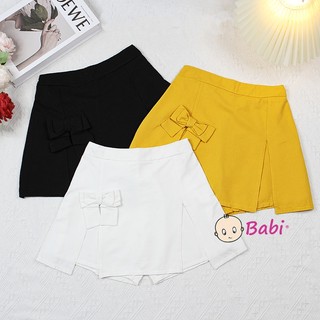 Quần Short Giả Váy Cho Bé Gái Đính Nơ Dễ Thương, Quần váy cho bé gái mặc tết, nhảy, múa size