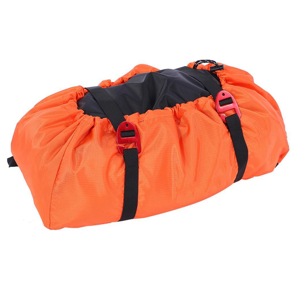Rock Bộ Túi Đựng Dây Thừng Leo Núi / Cắm Trại Ngoài Trời Có Thể Gấp Lại (Màu Cam