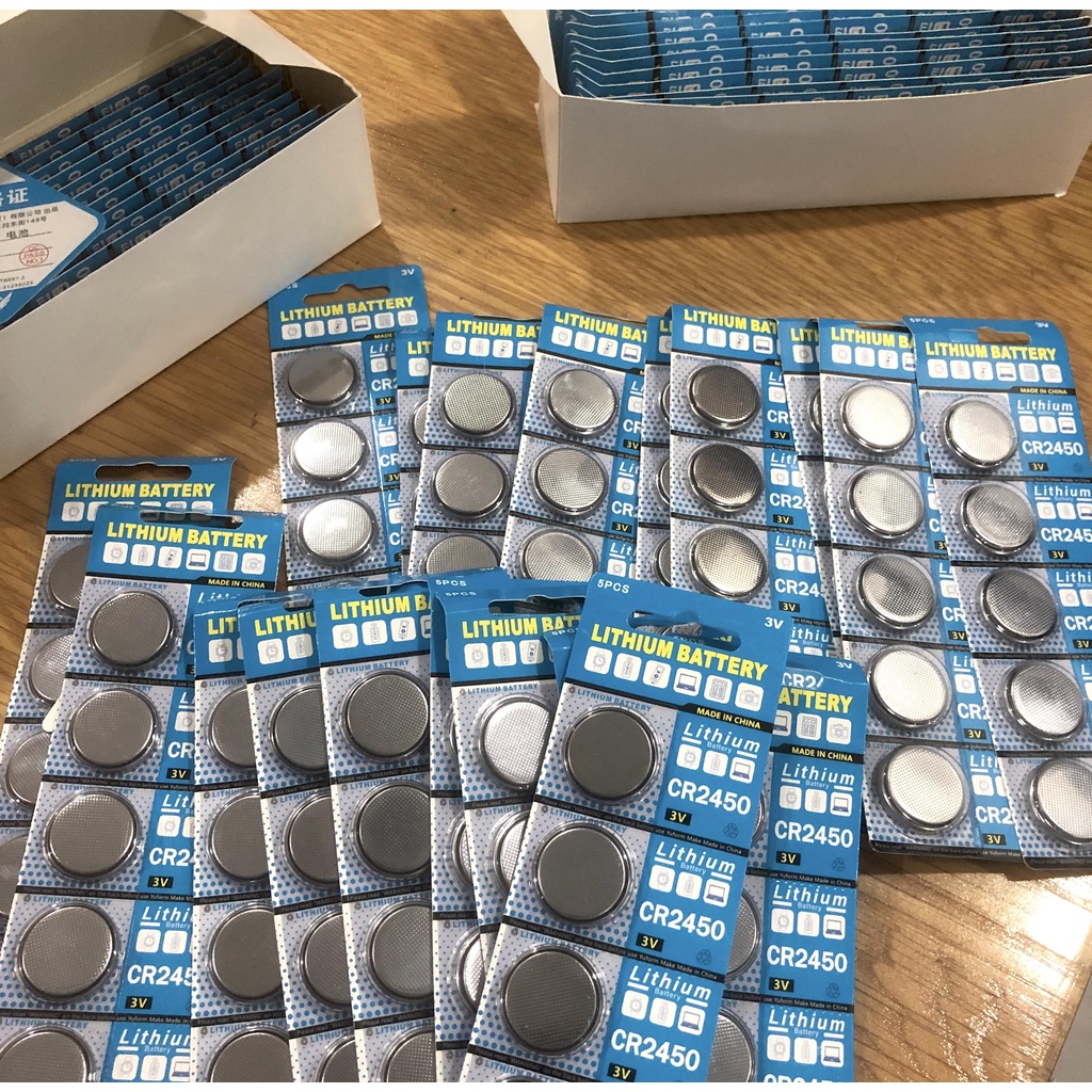 1 Vi Pin nút CR2450