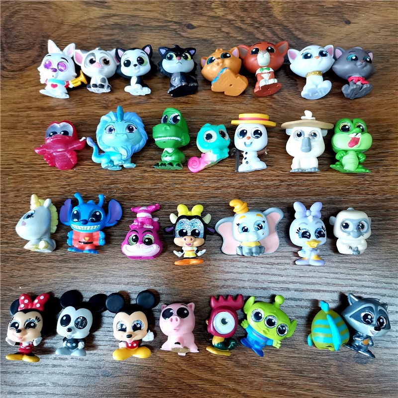 Mô Hình Búp Bê Disney Mắt To Thiết Kế Dễ Thương