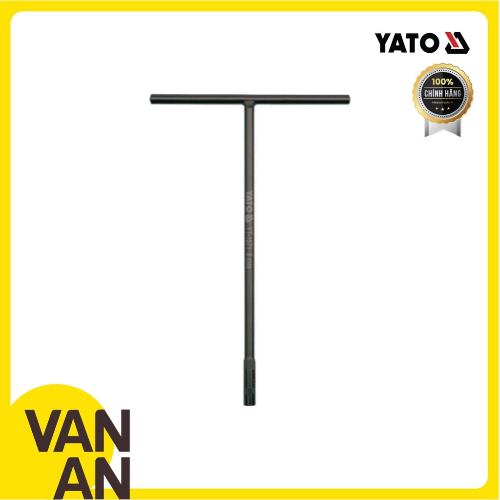 Điếu xiết ốc, tay vặn, cờ lê hình chữ T đen YATO