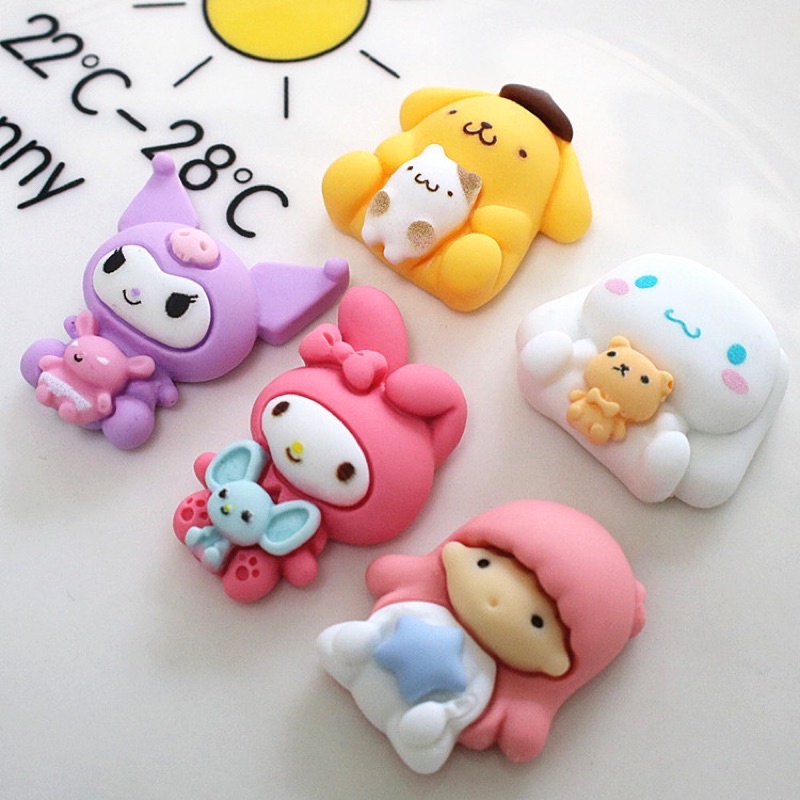 Charm sticker 3D nổi trang trí ốp điện thoại/ gắn bình nước siêu dễ thương