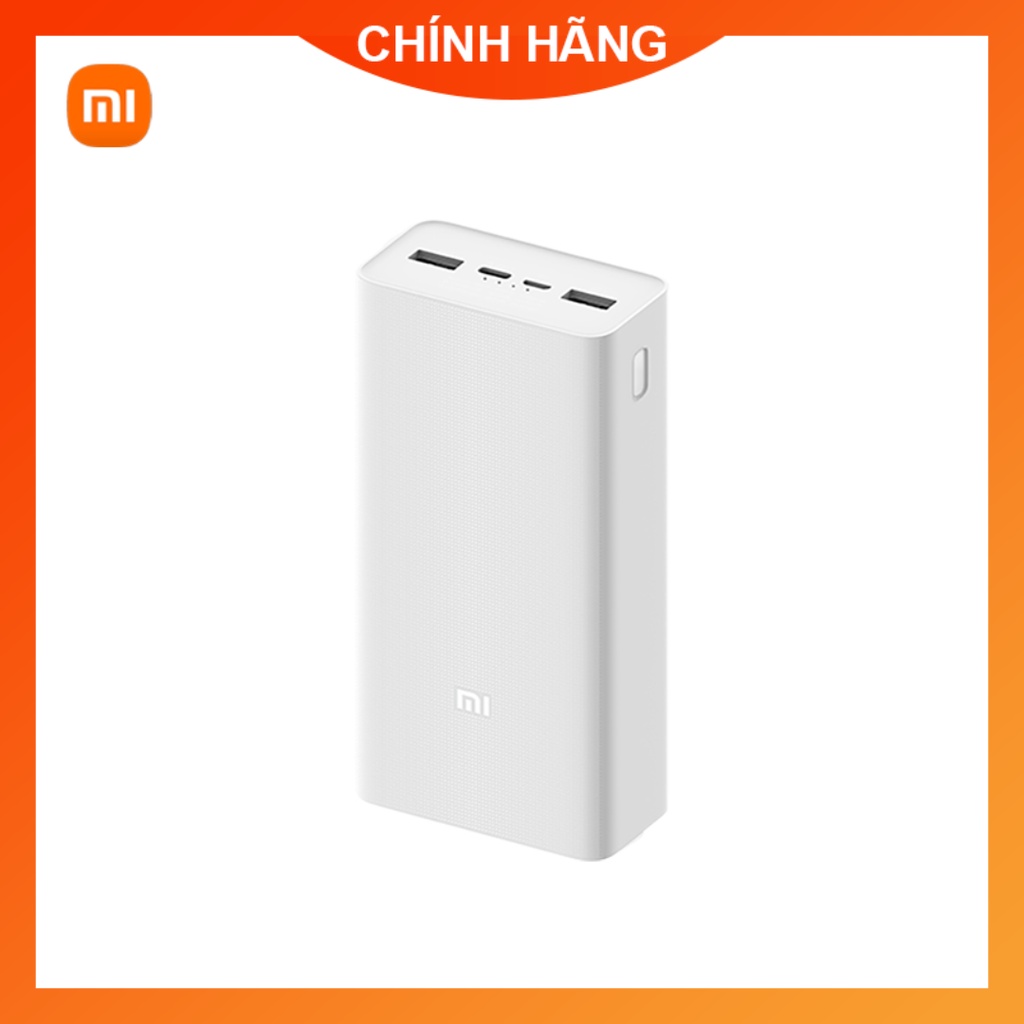 Pin dự phòng 20000mAh Gen3 Xiaomi sạc nhanh 18w chính hãng