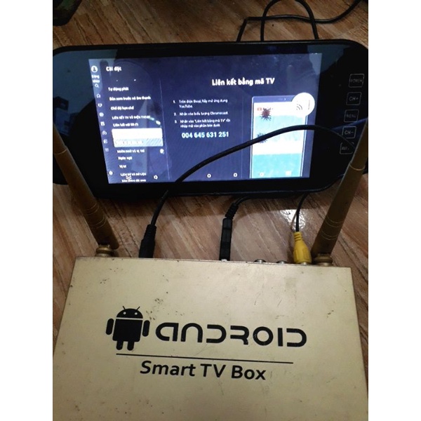 Android TV BOX  Update phiên bản 7.1.2 Xem Youtube luôn.Liên kết điện thoại bằng mã liên kết