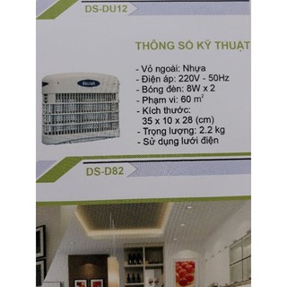 Đèn diệt côn trùng Đại Sinh DS - D82
