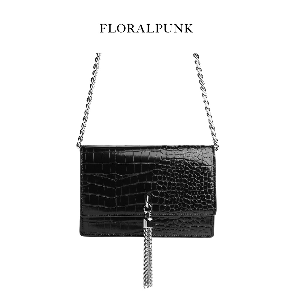 Túi xách Floralpunk Croc Tassel Crossbody Bag