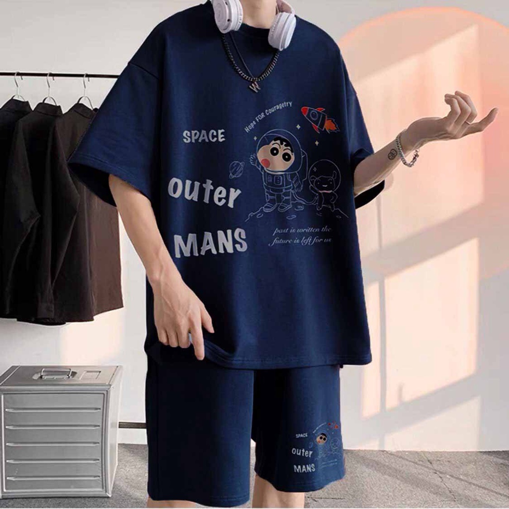 Đồ Bộ Thể Thao Nam Nữ SPACE  - Set Quần Áo bốn mùa đẹp cao cấp mặc nhà đi chơi thoải mái 01