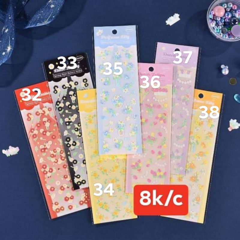 sticker trang trí 8k