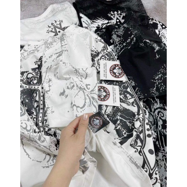 Áo Thun Nam Họa Tiết Cotton Cao Cấp Cá Tính AXK206