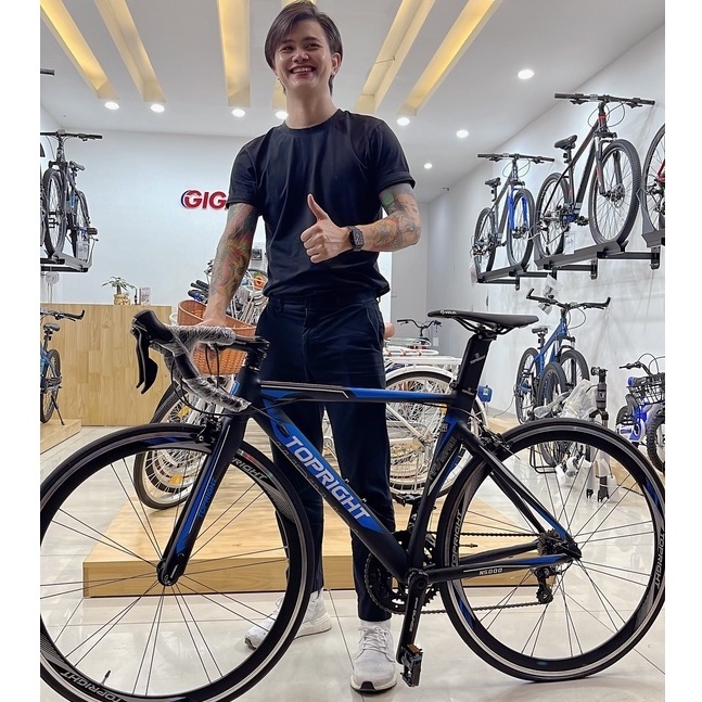 Xe đạp đua đường trường Road TOPRIGHT N5000 - Bánh 700C