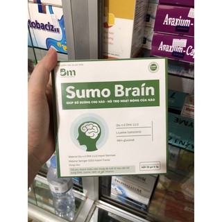 Cốm bổ não sumo brain bm-hộp 20 gói 3g