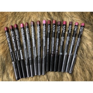 Chì kẻ mắt+môi Nyx màu hồng, đỏ