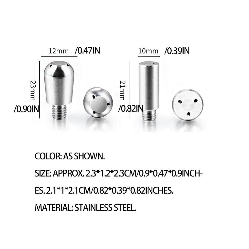 Vòi Phun Lọc Cà Phê Bằng Thép Không Gỉ Thiết Kế Xoay Không Đáy Tinh Tế