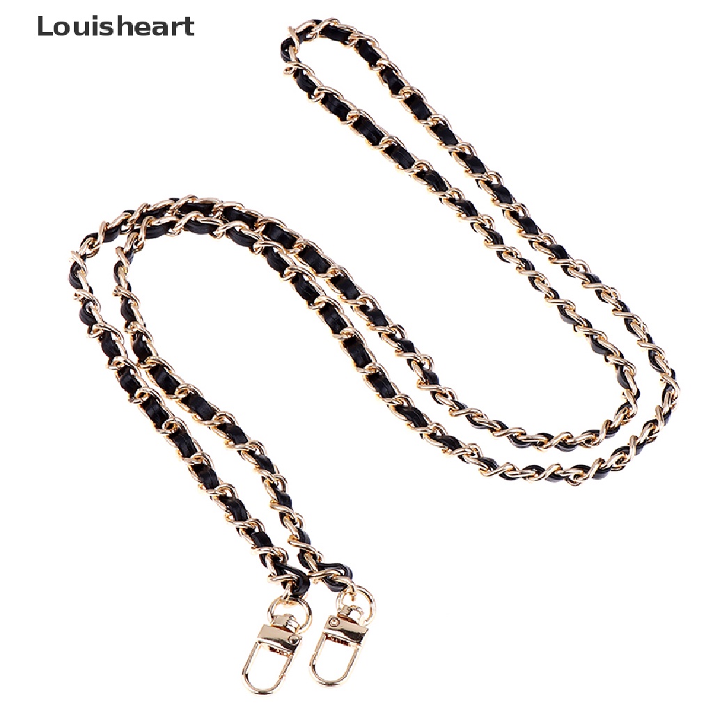 Phụ Kiện Dây Xích Màu Vàng / Bạc / Đen Cho Túi Xách Thương Hiệu Louisheart TFG
