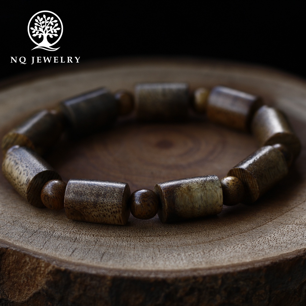 Vòng trầm tốc trụ - NQ Jewelry