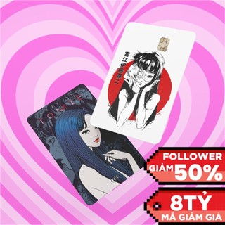Sticker skin thẻ atm tomie - decal dán thẻ atm, debit, thẻ từ, thẻ chung cư, bảo vệ thẻ