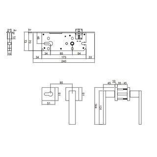 KHÓA PHÂN THỂ CAO CẤP VICKINI 34150 CP TAY ĐẶC