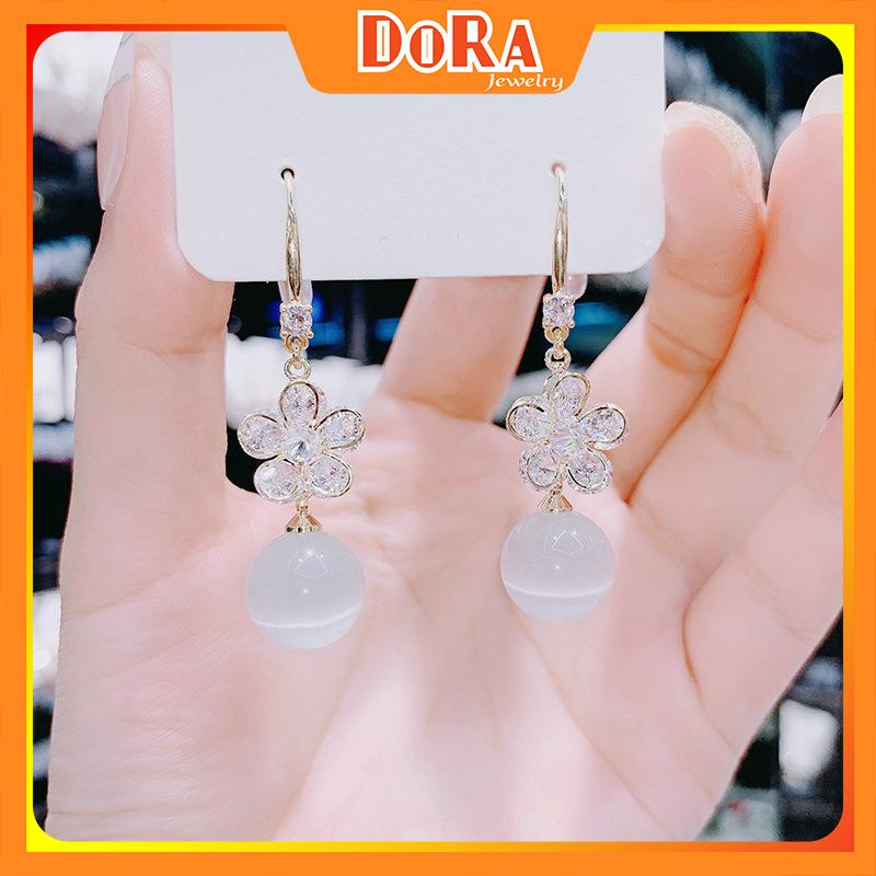 Bông tai kiểu tua rua sành điệu sang chảnh đơn giản đáng yêu thời trang dễ thương NG808 đi chơi xuân hè -