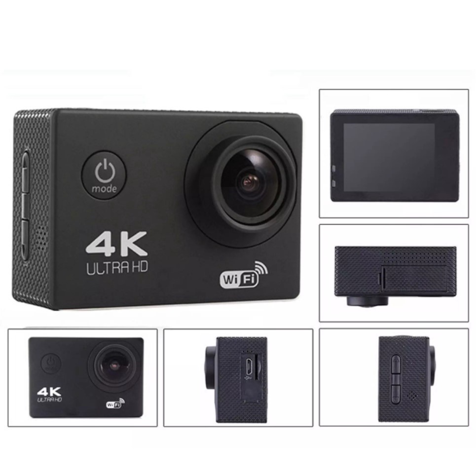 Camera 4K Ultra HD hành trình xe máy CHỐNG NƯỚC, Chống Rung Lấy Nét Tự Động, Bảo hành 12 tháng