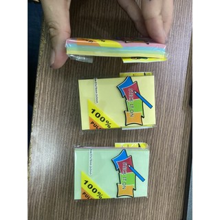 2 XẤP Giấy Note Dạ Quang 5 Màu 3x2